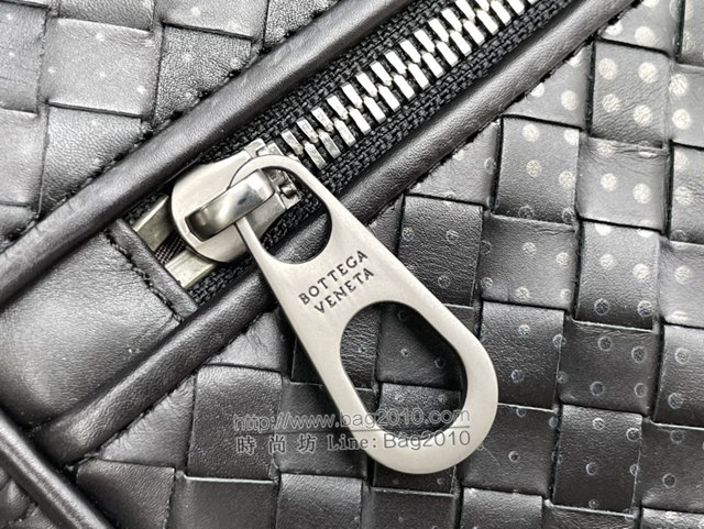 Bottega veneta高端男包 98013 寶緹嘉新款幻彩手拿男士公事包 BV經典款原廠胎牛皮純手工編織手拿包  gxz1359